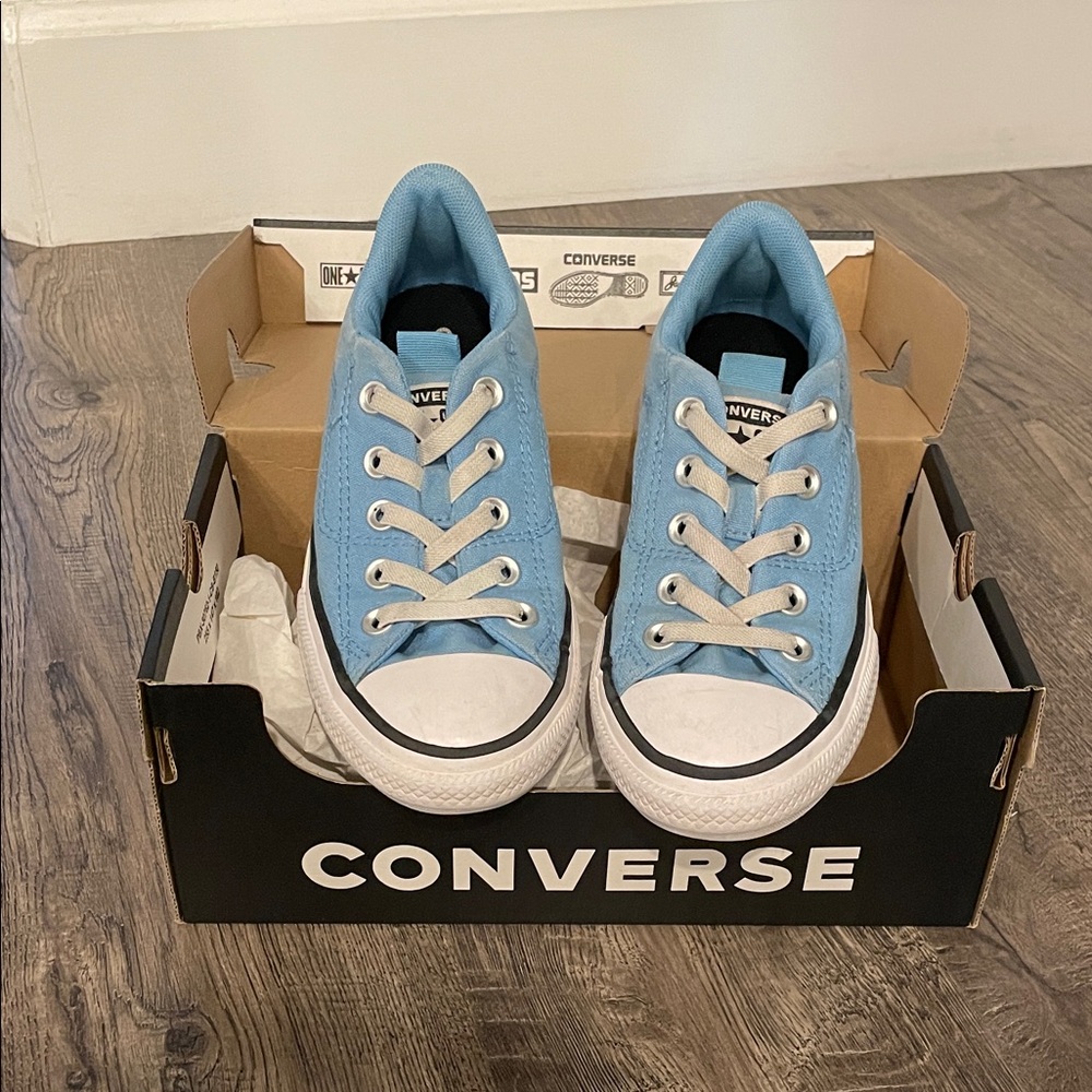 Converse Kids Light Blue Sneakers